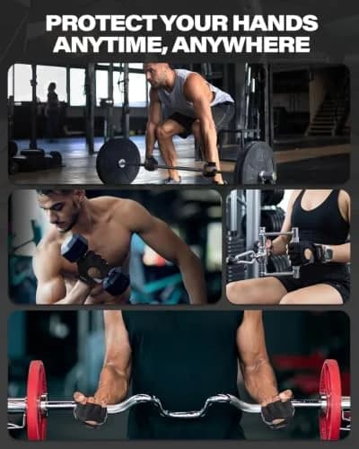 VINSGUIR Workout Gloves for Men and Women, Weight Lifting Gloves with Excellent Grip, Lightweight Gym Gloves for Weightlifting, Cycling, Exercise, Crosstraining, Pull ups, Fitness, Climbing and Rowing thumbnail 7