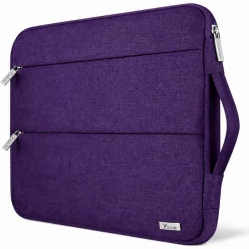 Voova 13.3-13 Inch Laptop Sleeve | Water-Resistant, Slim & Stylish Purple thumbnail 1