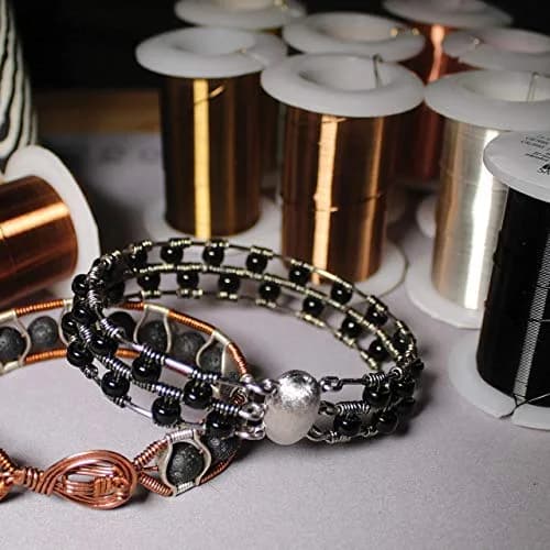 The Beadsmith Copper Jewelry Wire 20 Gauge (0.81 mm) Gold Color, 15 Yd (13.72 m) | Tarnish-Resistant Craft Wire for Jewelry Making thumbnail 6