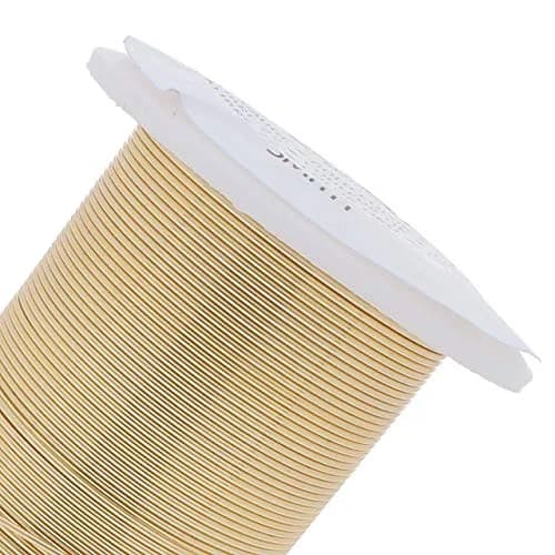 The Beadsmith Copper Jewelry Wire 20 Gauge (0.81 mm) Gold Color, 15 Yd (13.72 m) | Tarnish-Resistant Craft Wire for Jewelry Making thumbnail 3