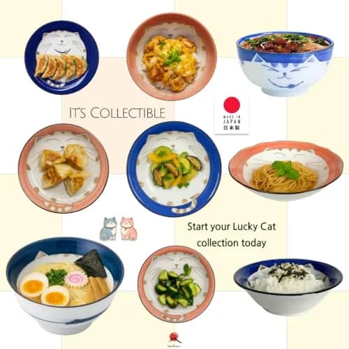 JapanBargain Set of 2 Japanese Large Porcelain Bowls 6.25-inch | Handcrafted Soup & Rice Bowls thumbnail 8