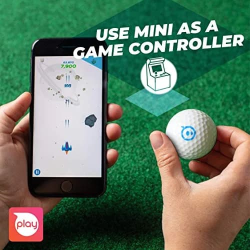 Sphero Mini Golf (White) - Coding Robot Ball - Educational Coding & Gaming for Kids & Teens - Bluetooth Connectivity - Interactive & Fun Learning for Ages 8+ thumbnail 3