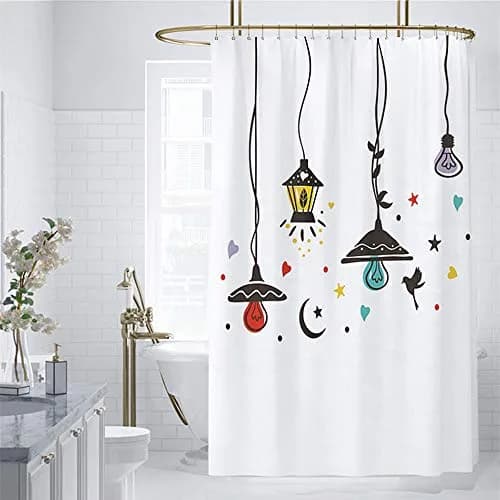 Goowin Shower Curtain Hooks, 12 Pcs Stainless Steel Gold | Rust Proof, Smooth Sliding, Elegant Design thumbnail 7