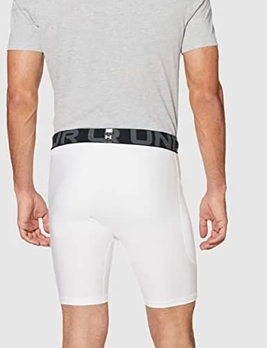 Under Armour Men's Armour HeatGear Compression Shorts 6" Inseam | Ultra-Tight Fit for Performance thumbnail 3