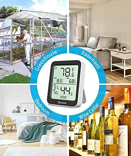 Govee Indoor Hygrometer Thermometer 2 Pack H5075 | Bluetooth App Control & Real-time Monitoring thumbnail 7