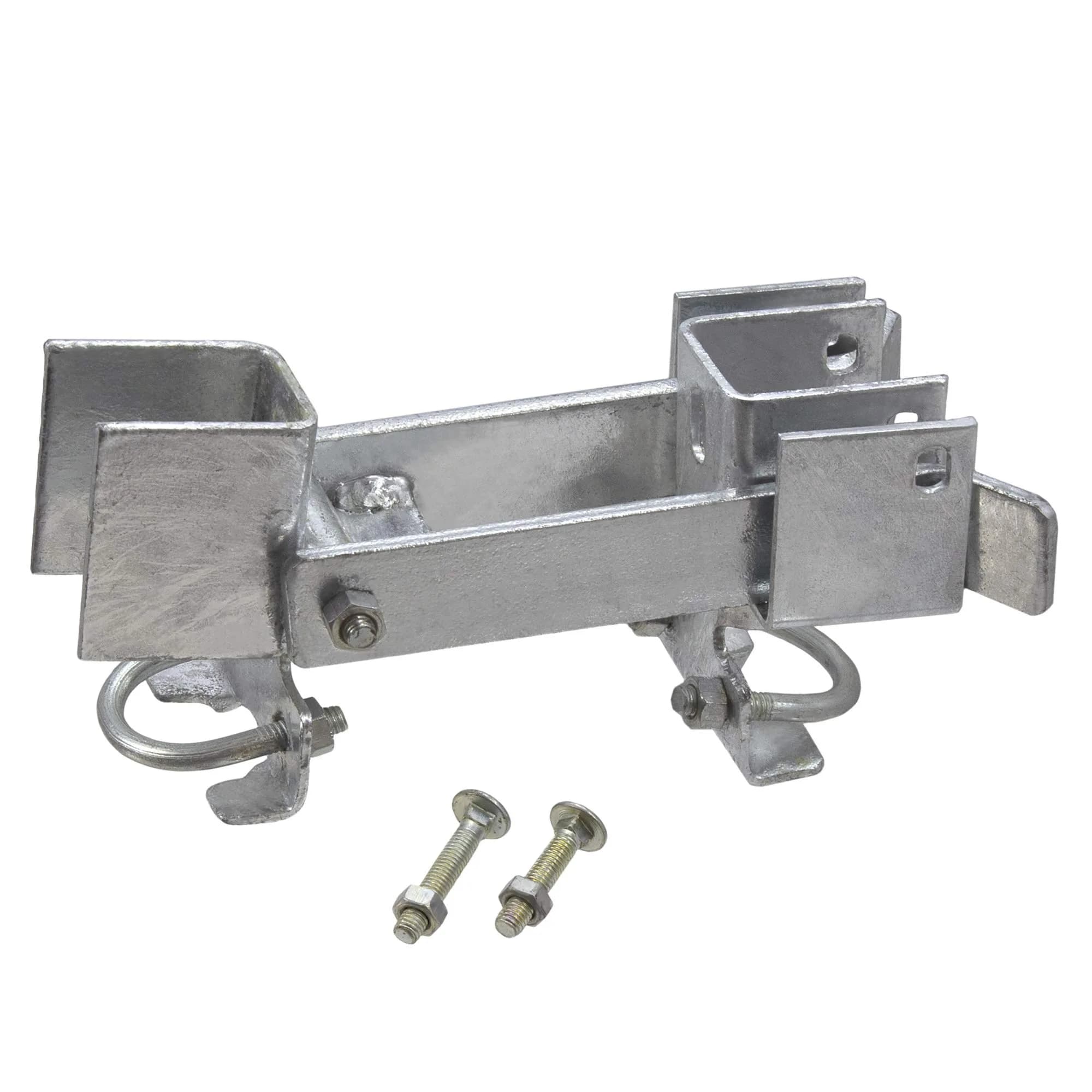 Plum Fittings Chain Link Fence Double Gate Latch 1 3/8" | Heavy-Duty Rust-Resistant Gate Lock - main product image