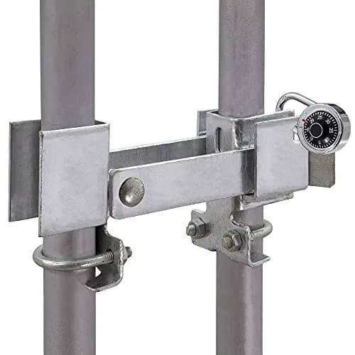 Plum Fittings Chain Link Fence Double Gate Latch 1 3/8" | Heavy-Duty Rust-Resistant Gate Lock thumbnail 6
