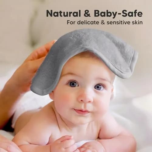 KeaBabies Baby Washcloths 10x10 in Cool Gray | Ultra-Soft Bamboo, Reusable & Absorbent for Gentle Baby Care thumbnail 5