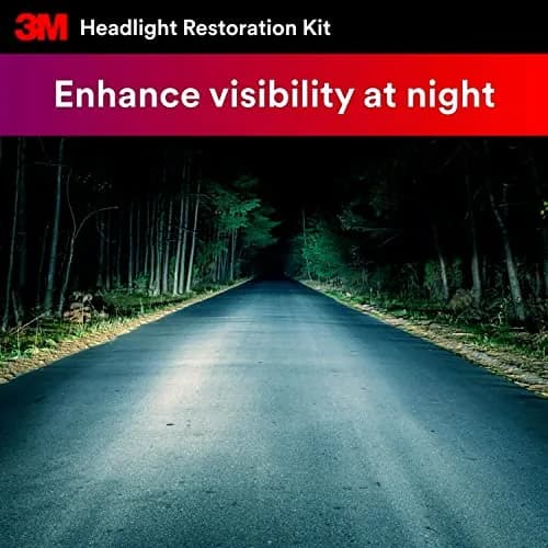 3M Headlight Lens Restoration Kit 2-Pack | Restores Cloudy Yellowed Plastic Lenses thumbnail 6
