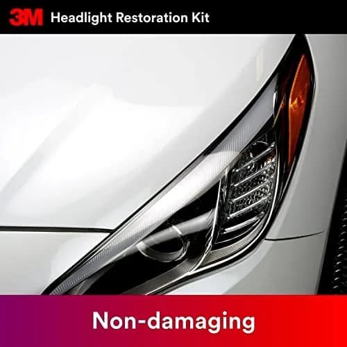 3M Headlight Lens Restoration Kit 2-Pack | Restores Cloudy Yellowed Plastic Lenses thumbnail 8