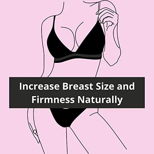Natural Curves Breast Enhancement Pills Estrogen Support Vegan Non-GMO 60ct | Supports Fuller, Firmer Bust in 30 Days thumbnail 5