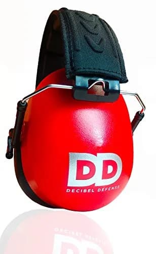 DECIBEL DEFENSE Ear Protection 37 dB NRR Safety Red | Industry-Leading Noise Reduction thumbnail 1