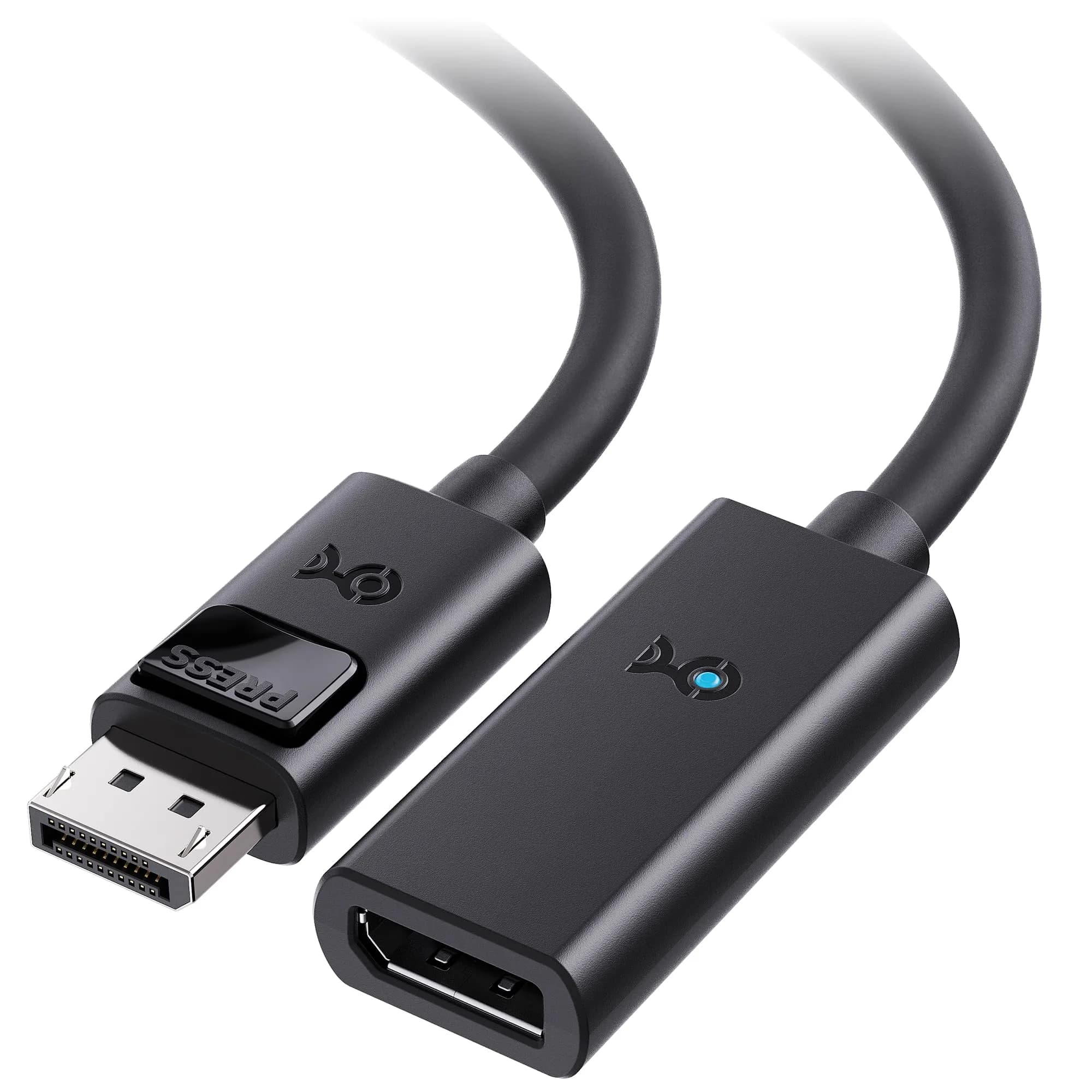 Cable Matters Active DisplayPort Extension Cable 5m (16ft) | 8K 60Hz DP 1.4 Male to Female - main product image