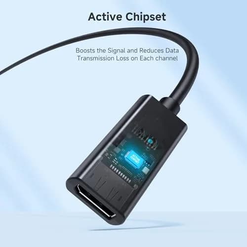 Cable Matters Active DisplayPort Extension Cable 5m (16ft) | 8K 60Hz DP 1.4 Male to Female thumbnail 5