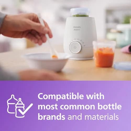 Philips Avent Baby Bottle Warmer with Smart Temperature Control | Fast & Reliable Milk Heating thumbnail 6