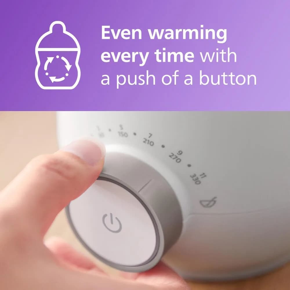 Philips Avent Baby Bottle Warmer with Smart Temperature Control | Fast & Reliable Milk Heating thumbnail 4