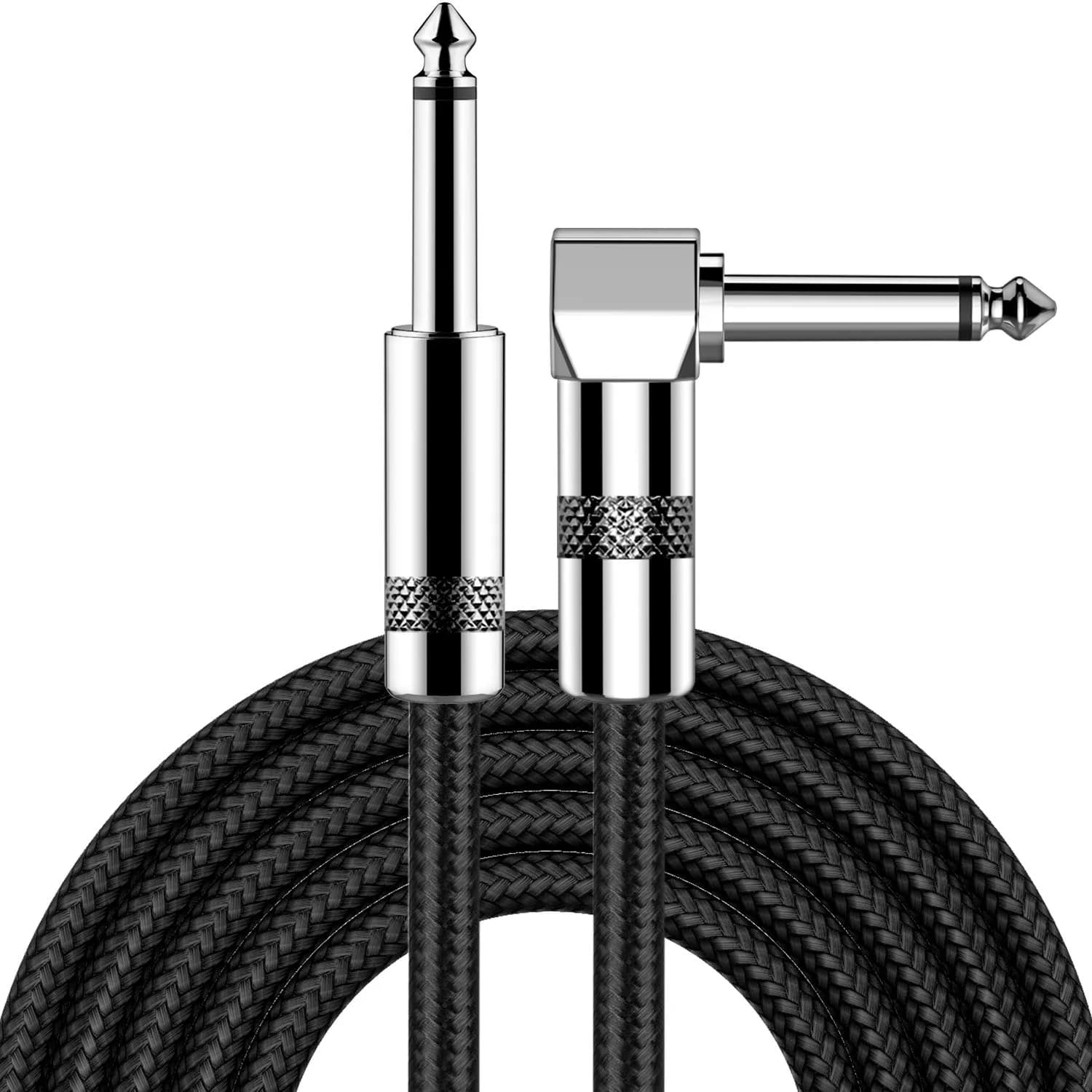 New Bee 20 ft (6.1 m) Instrument Cable | Low Noise High Fidelity Balanced Audio Cord