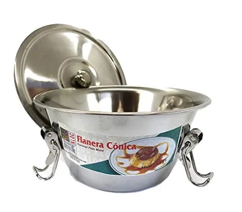 Kloc Flanera Conica Mold Stainless Steel 18cm | 1.5 QT Oven Safe & Durable thumbnail 4