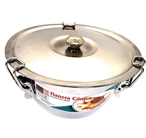 Kloc Flanera Conica Mold Stainless Steel 18cm | 1.5 QT Oven Safe & Durable thumbnail 2