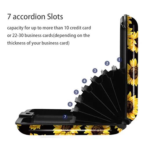 Coco Rossi RFID Aluminum Credit Card Holder Small Mini Wallet Women | Slim & Secure thumbnail 5