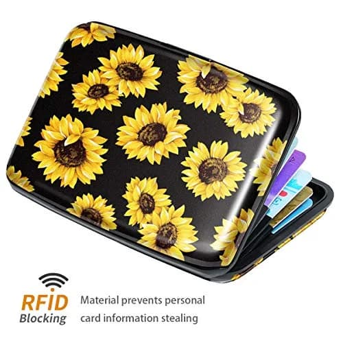 Coco Rossi RFID Aluminum Credit Card Holder Small Mini Wallet Women | Slim & Secure thumbnail 3