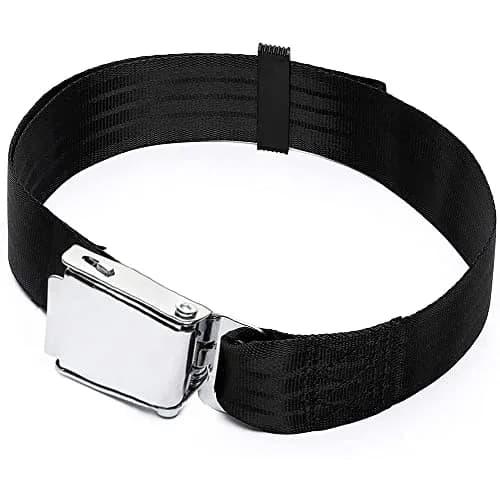 NANQUAN Adjustable 7-31" Airplane Seat Belt Extender | Universal Fit for All Airlines in US Except Southwest thumbnail 3