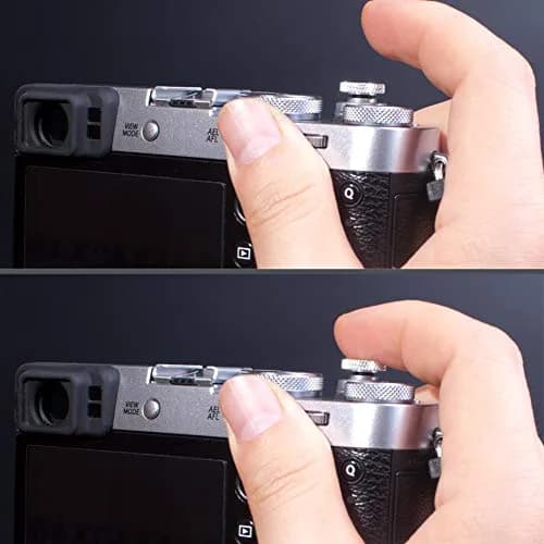 VKO Metal Soft Shutter Release Button Silver (2-Pack) | Compatible with Threaded Shutter Sockets thumbnail 5