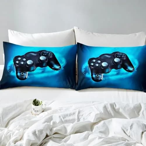 Feelyou Gamer Bedding Set Queen Size 183cm x 183cm (72"x72") | Modern Video Game Theme thumbnail 5