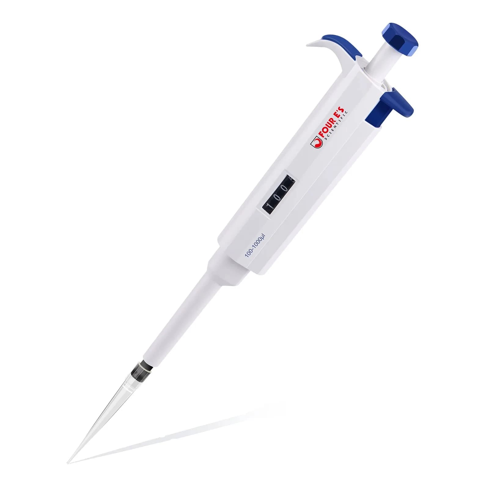 PRECIPETTE 1-10 mL Single Channel Micropipette | Calibrated to ISO8655 for Lab Accuracy — 100-1000μl