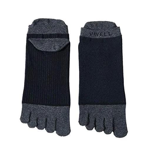VWELL Men's Cotton Toe Socks No Show 7-11 | Breathable & Odor-Free thumbnail 3