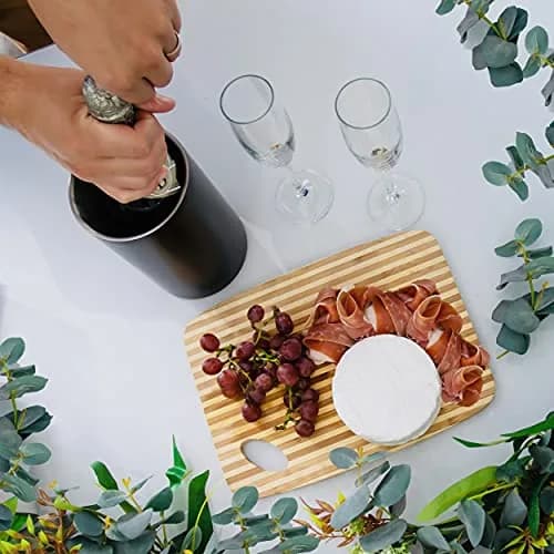 Villa & Marx Wine Chiller Black | Double Walled Insulated Bottle Cooler (Large) thumbnail 3