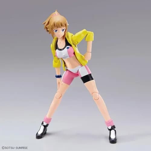 BANDAI SPIRITS Gundam Build Fighters Try Fumina Hoshino Figure-Rise Standard Model Kit 15.24cm (6 inches) | ASTM-Tested Toy Figure thumbnail 3