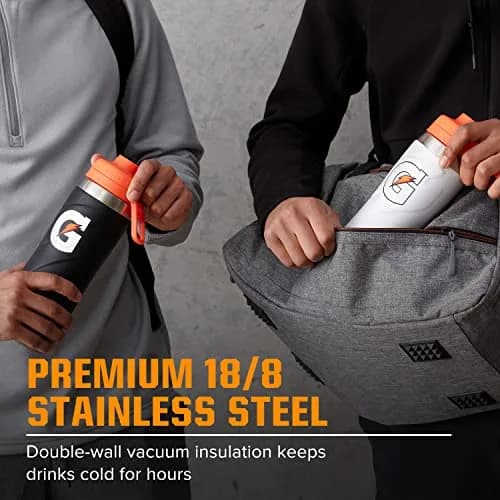 Gatorade Stainless Steel Sport Bottle 737ml (26oz) | Double-Wall Vacuum Insulated thumbnail 7