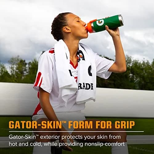 Gatorade Stainless Steel Sport Bottle 737ml (26oz) | Double-Wall Vacuum Insulated thumbnail 3
