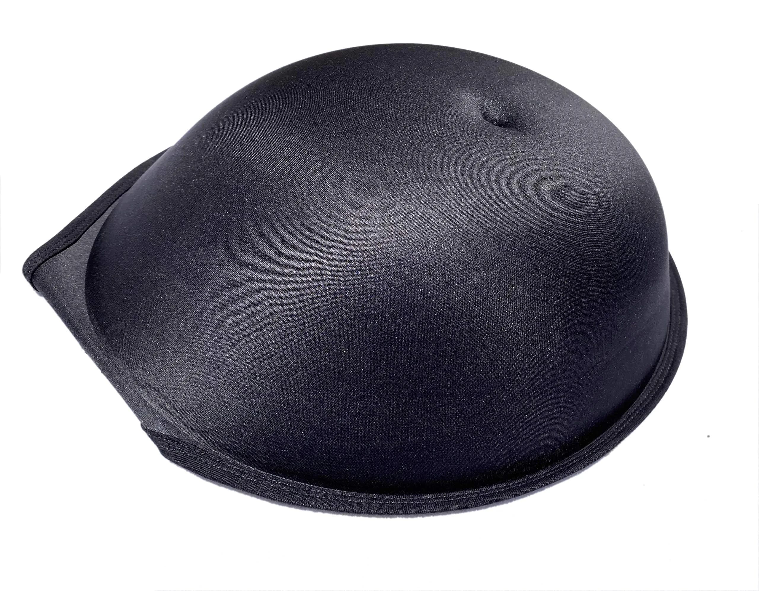BIMEI Fake Pregnant Belly Pad 8-10 Months, Black | Realistic Sponge Pregnancy Tummy — Black / 5_8 Months