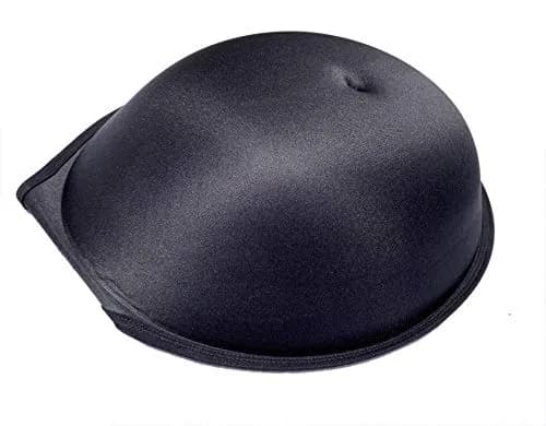 BIMEI Fake Pregnant Belly Pad 1-5 Months (Black) | Realistic Sponge Prop for Stage & Screen thumbnail 1