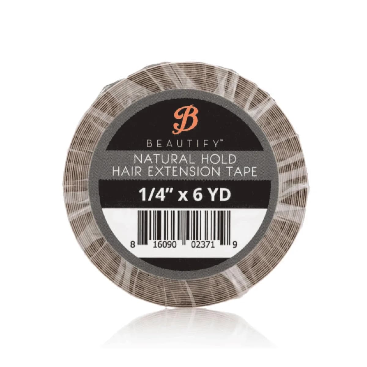 Walker Tape Beautify Natural Hold Hair Extension Tape Roll (1/4" x 6 Y) | Hypoallergenic, Low Residue, 4-6 Weeks Hold - main product image