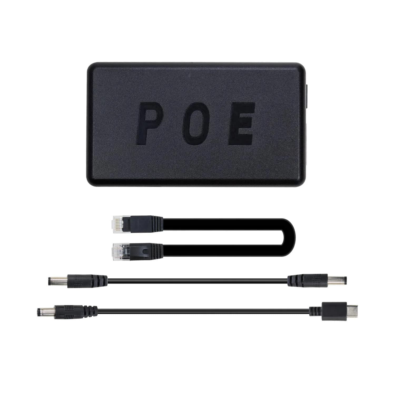 UCTRONICS PoE Splitter 5V 4A Barrel Jack/USB-C | IEEE 802.3at Compliant for Raspberry Pi 4 & Jetson Nano