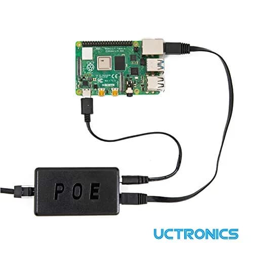 UCTRONICS PoE Splitter 5V 4A Barrel Jack/USB-C | IEEE 802.3at Compliant for Raspberry Pi 4 & Jetson Nano thumbnail 5