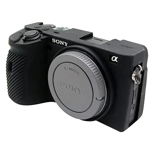 Easy Hood Silicone Camera Case for Sony A6600 Alpha 6600 ILCE-6600 Black | Compact & Durable thumbnail 1