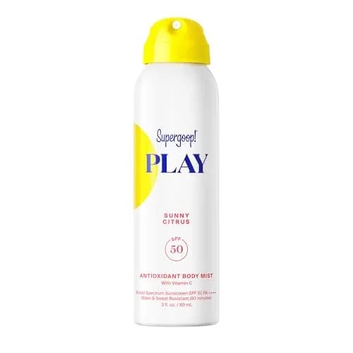 Supergoop! PLAY Antioxidant Body Mist SPF 50 PA++++ 89ml (3 fl oz) | Broad Spectrum Sunscreen Spray for Active Days thumbnail 1