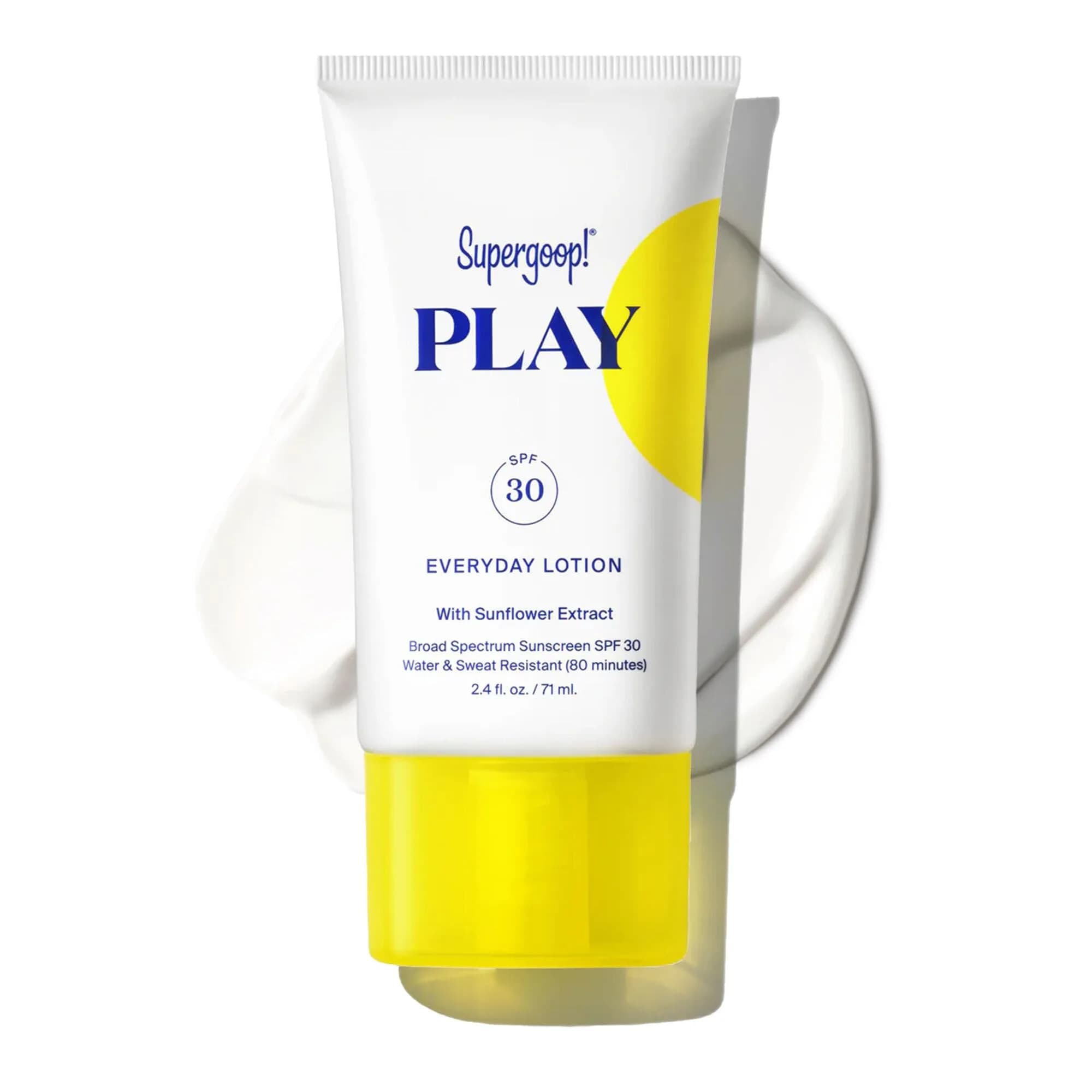 Supergoop! Broad Spectrum SPF 50 Everyday Lotion (5.5 oz) & Antioxidant Body Mist (6 oz) Bundle — 2.4 Fl Oz