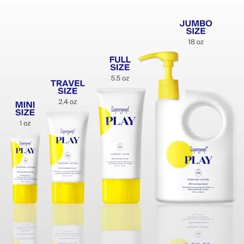 Supergoop! PLAY Everyday Lotion SPF 50 163ml (5.5 fl oz) | Broad Spectrum Sunscreen for Active Days thumbnail 8