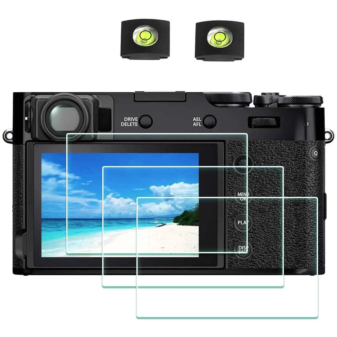 ULBTER Tempered Glass Screen Protector for Fujifilm X100VI X100V Camera | 9H Hardness, Anti-Bubble, 3-Pack