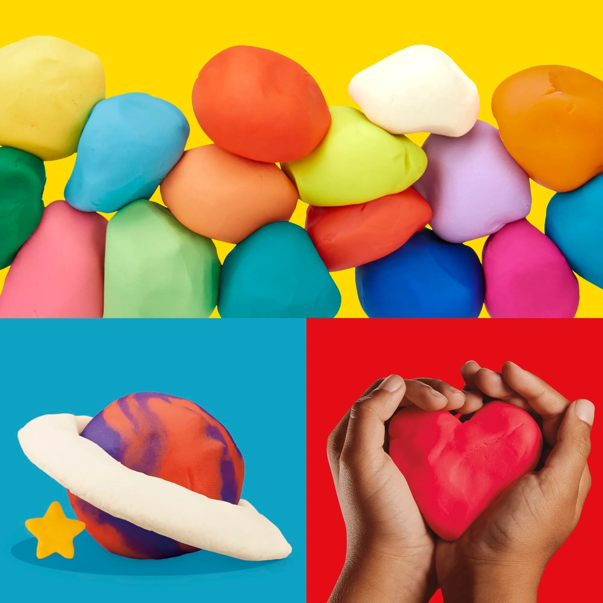 Play-Doh Bulk Handout 42-Pack of 1-Ounce Modeling Compound Cans | Assorted Colors, Non-Toxic, Value Pack thumbnail 2