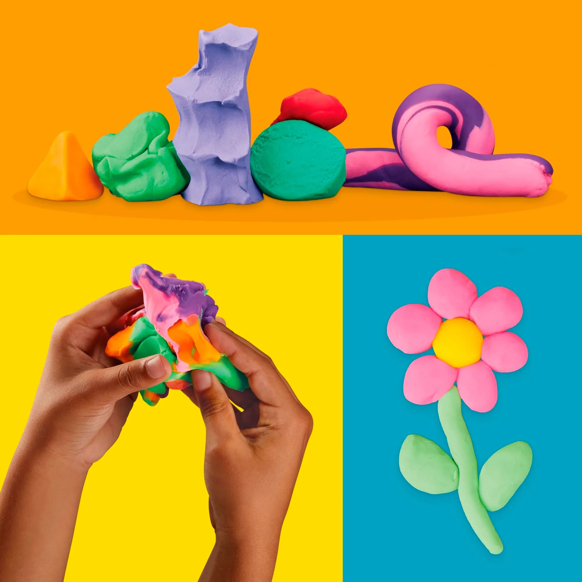 Play-Doh Bulk Handout 42-Pack of 1-Ounce Modeling Compound Cans | Assorted Colors, Non-Toxic, Value Pack thumbnail 3