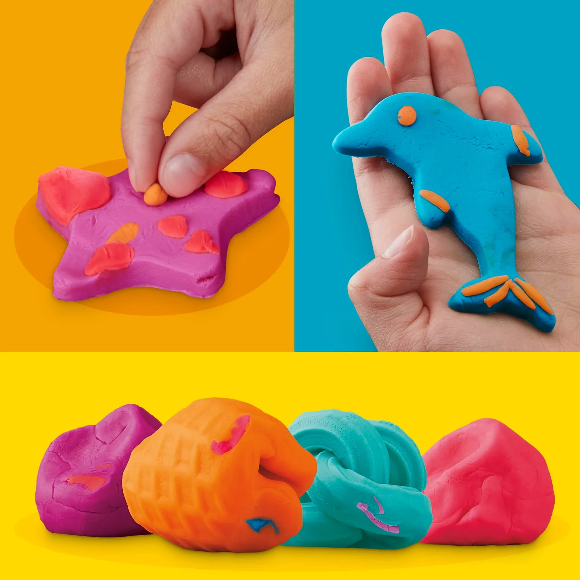 Play-Doh Bulk Handout 42-Pack of 1-Ounce Modeling Compound Cans | Assorted Colors, Non-Toxic, Value Pack thumbnail 6