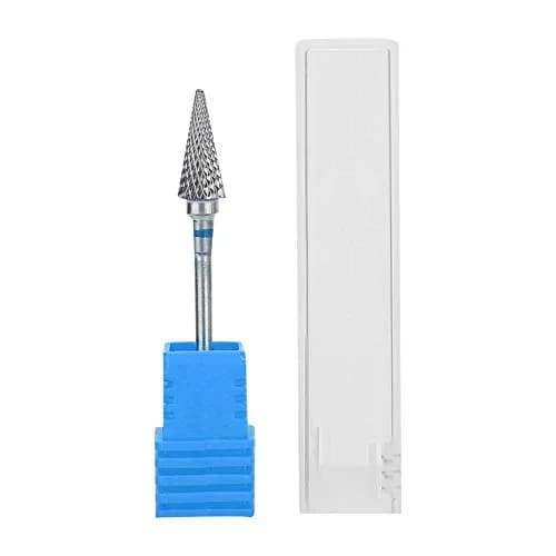 ZJchao Nail Drill Bits, 3/32'' (2.35mm) Tungsten Steel Nail Art Manicure Drill Bits, Electric Pedicure Head, Blue thumbnail 7