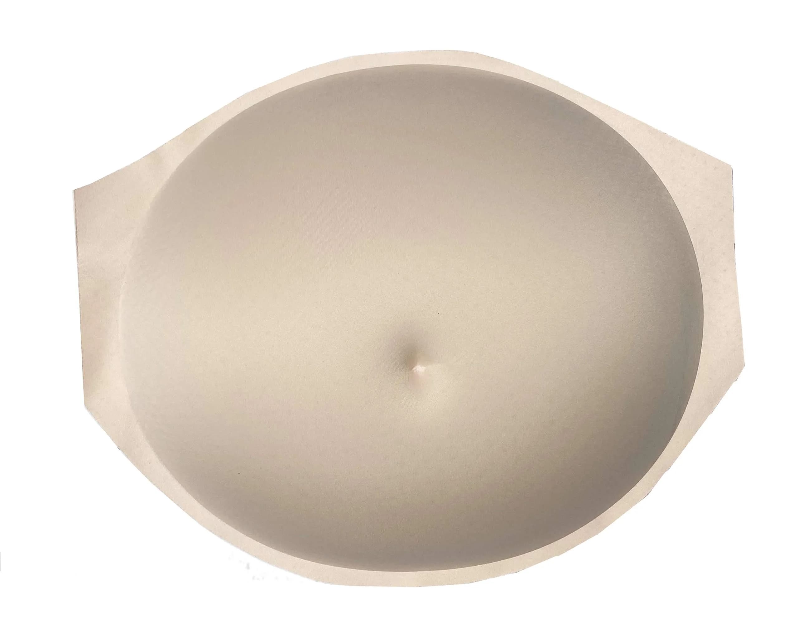 BIMEI Fake Pregnant Belly Pad 1-5 Months (Beige) | Lightweight Sponge for Realistic Bump - main product image