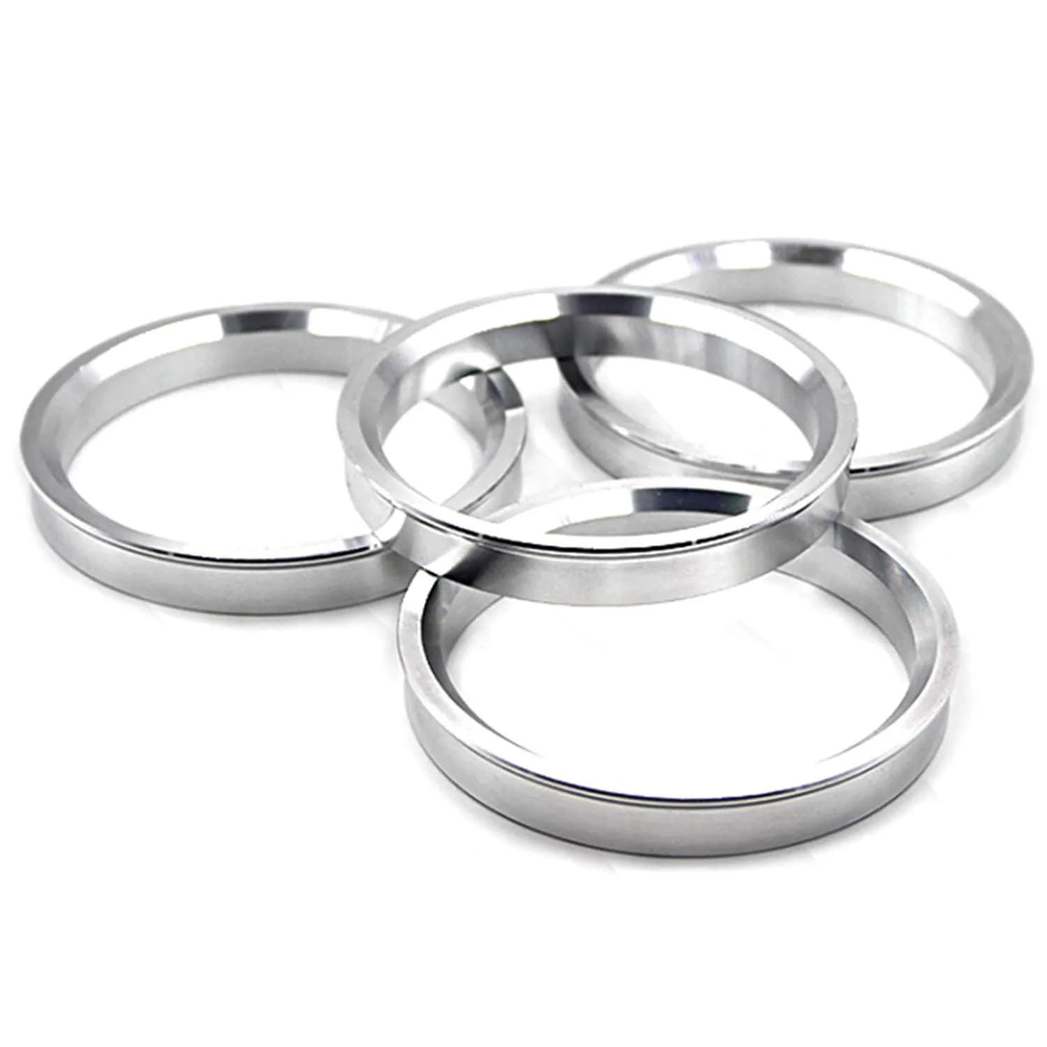 DCVAMOUS Alloy Aluminum Hub Centric Rings 72.6mm OD to 60.1mm ID | Eliminate Steering Wheel Vibration — 60.1 mm
